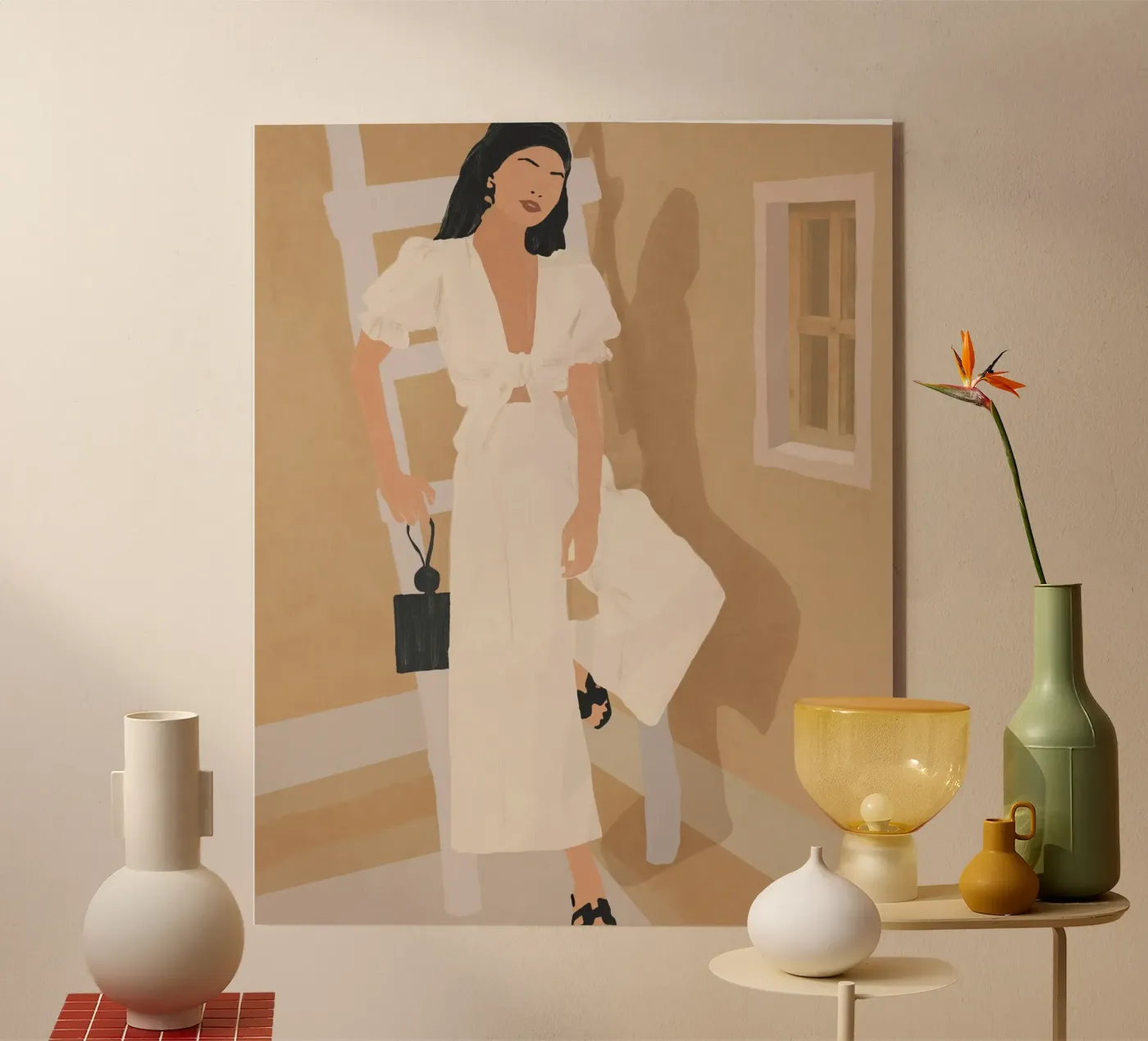 Sonnenschein und Leichtigkeit Acryl-Glas von LeaDArt