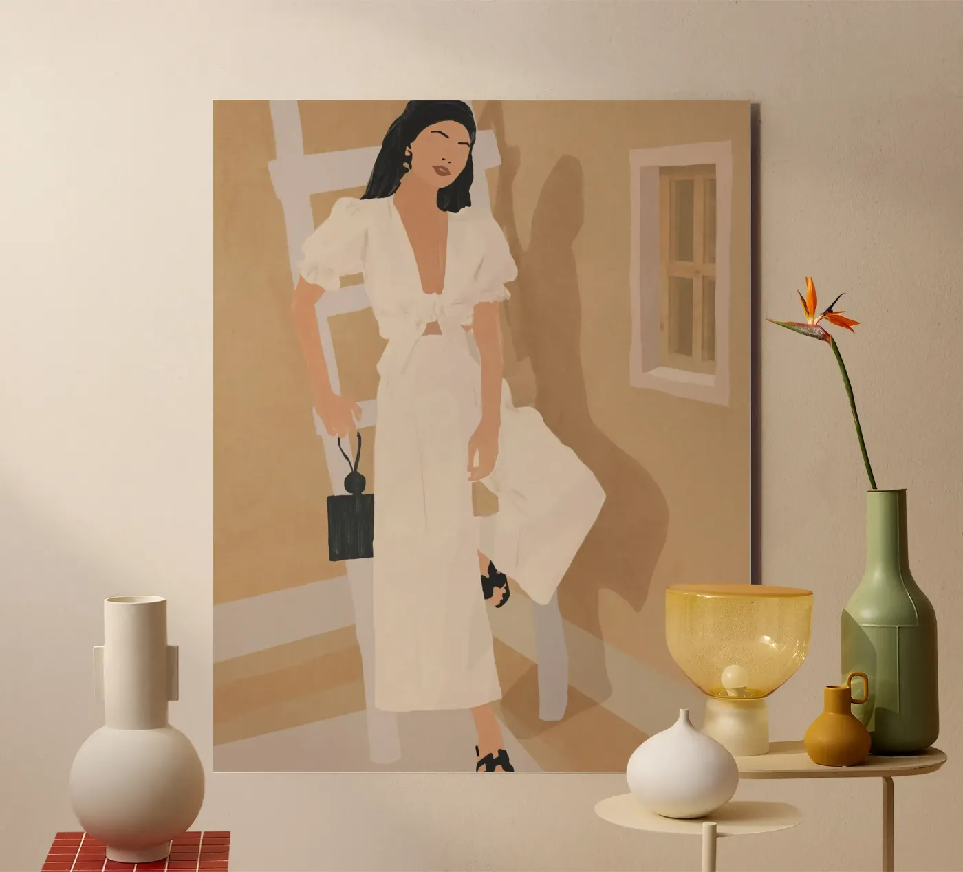 Sunlit Ease pannello forex da LeaDArt
