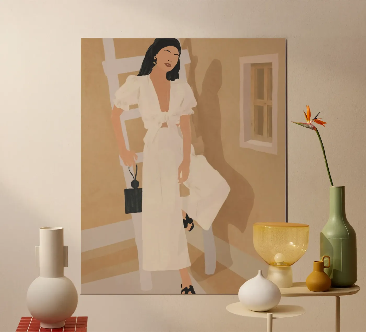 Sunlit Ease poster de LeaDArt