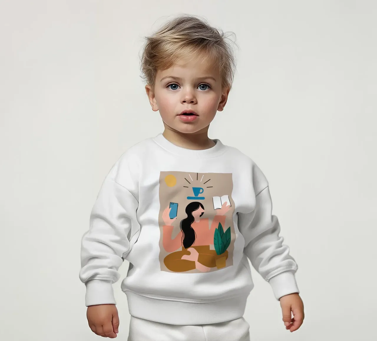 Armonia analogico-digitale felpa neonato da Hollow Years