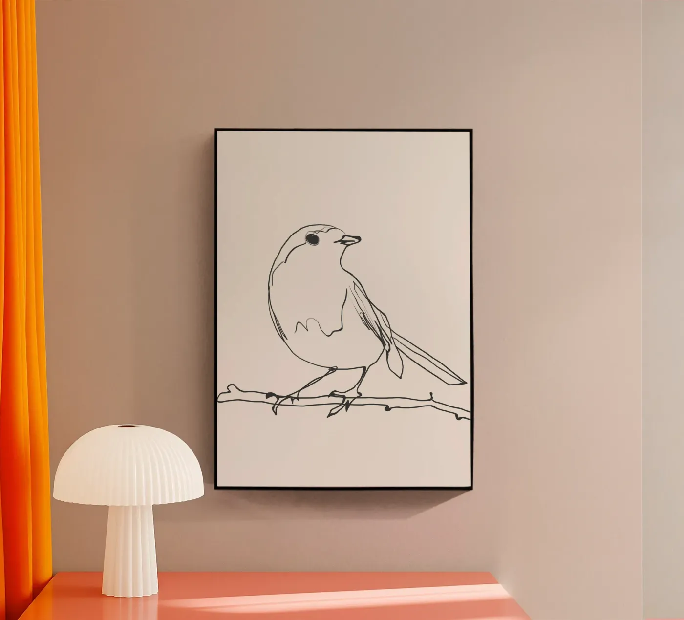 Little Bird Acryl-Glas von LeaDArt