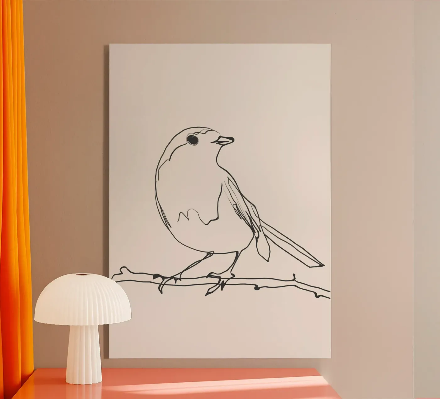 Little Bird Acryl-Glas von LeaDArt