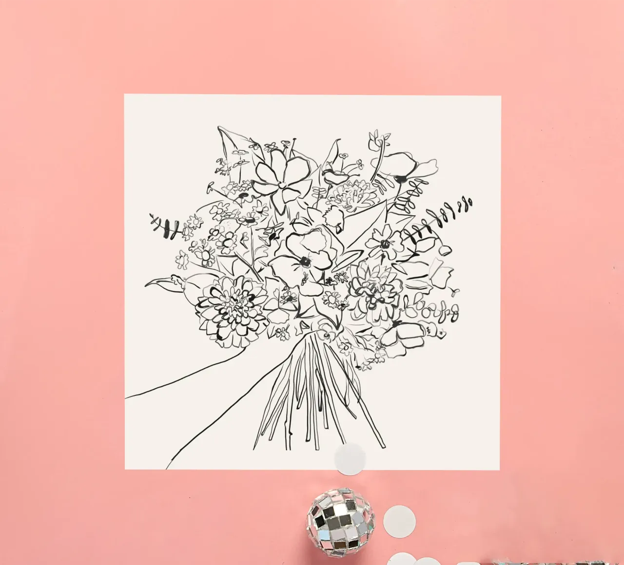 Wild Bouquet sticker by LeaDArt