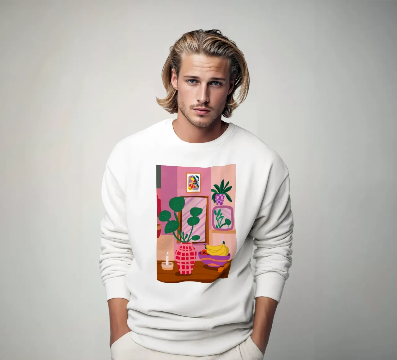 Rincón de lectura ecléctico sudadera de Lune Dreams