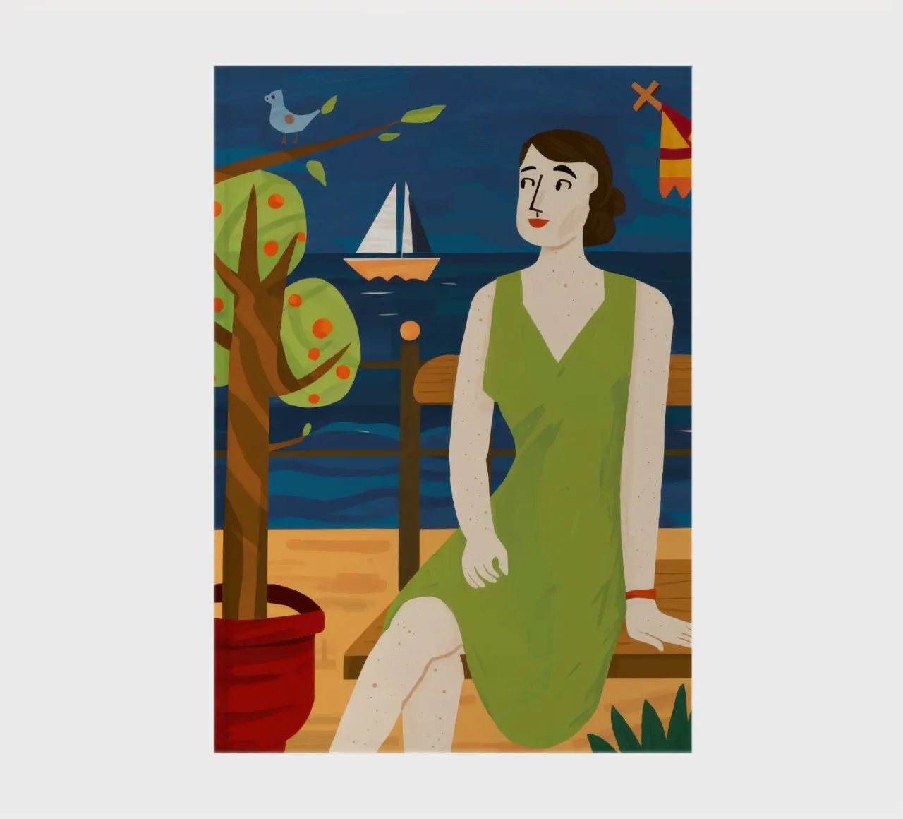 Coastal Zephyr Repose notebook by Hollow Years