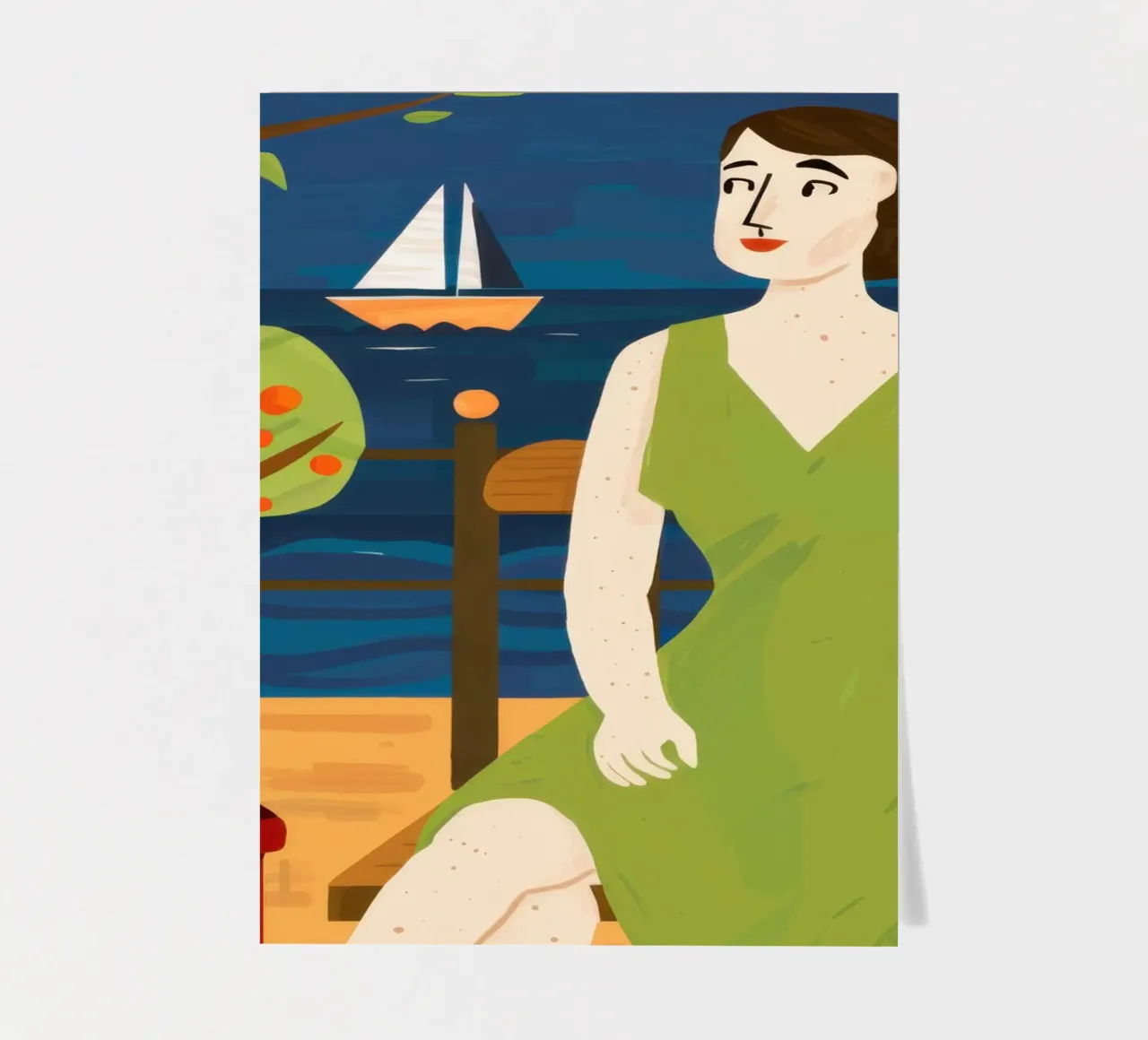 Coastal Zephyr Repose sticker sheet by Hollow Years