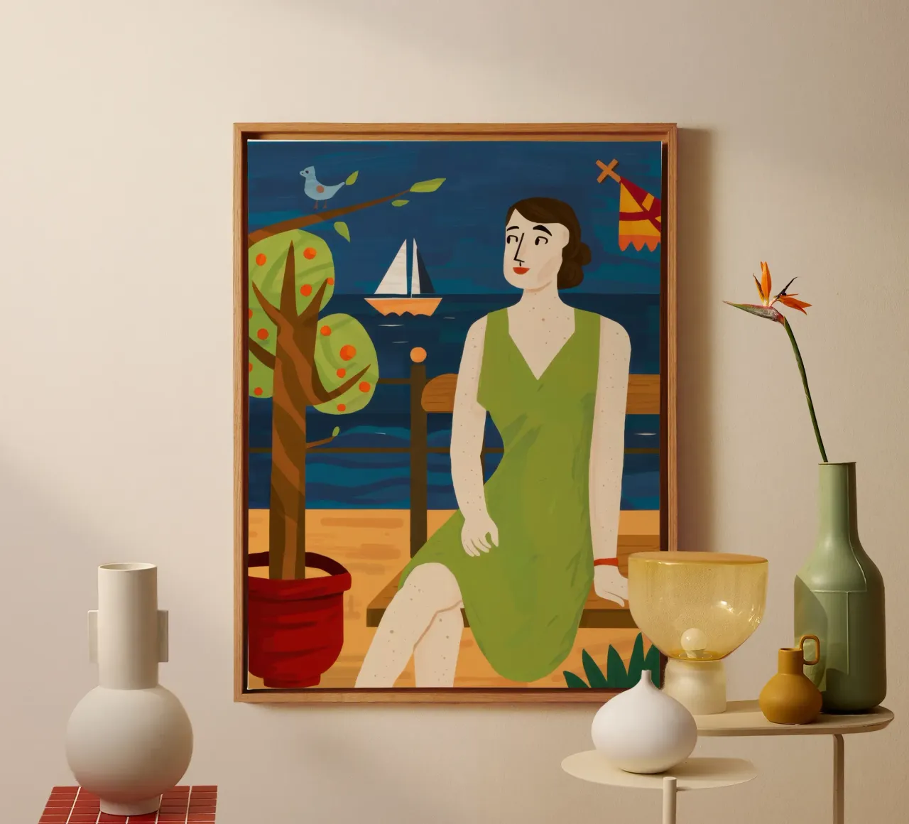 Kustzweefvlieg Rust canvas van Hollow Years