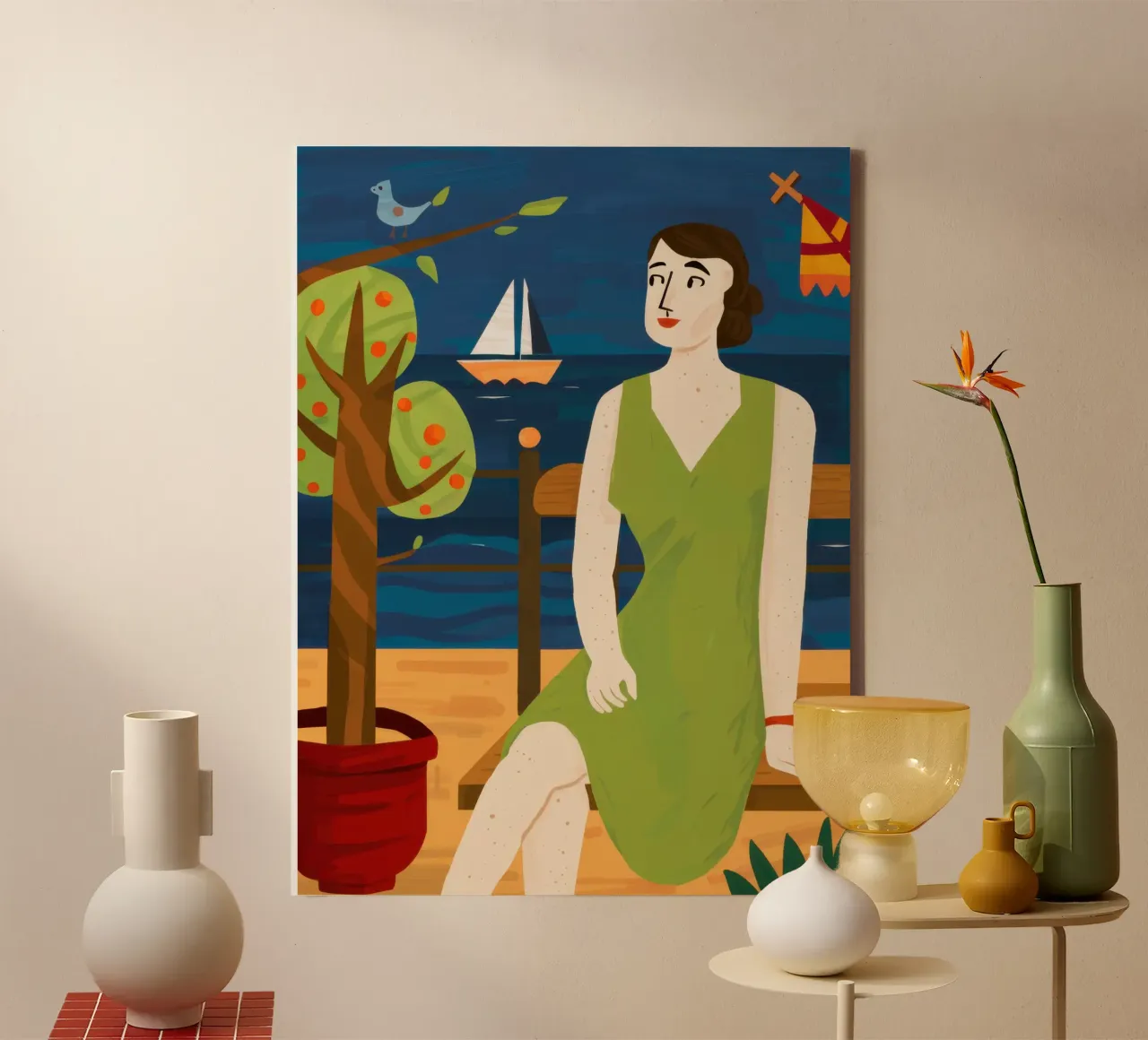 Kustzweefvlieg Rust canvas van Hollow Years