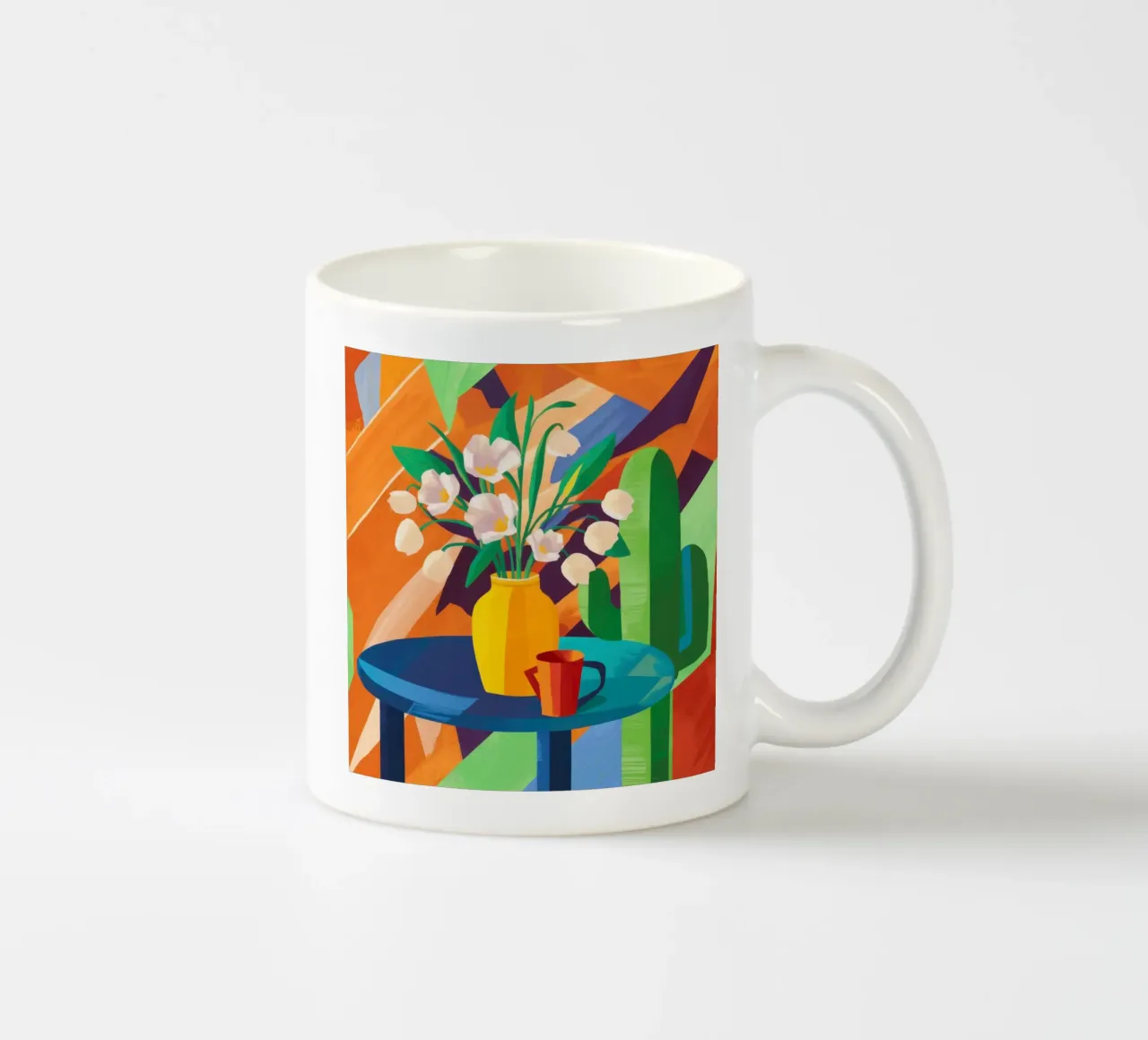 Tableau floreale crepuscolare tazza in ceramica da Arcane Lines