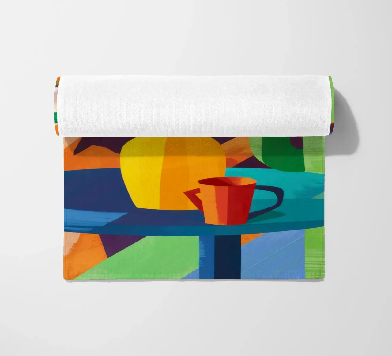 Tableau floreale crepuscolare telo mare da Arcane Lines