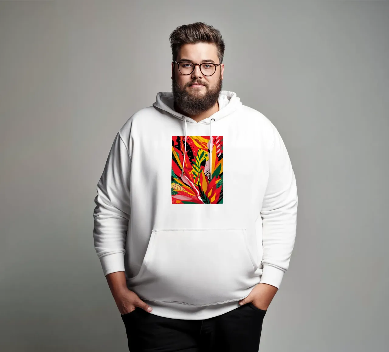 Primal Tropic Blaze felpa con cappuccio da Arcane Lines