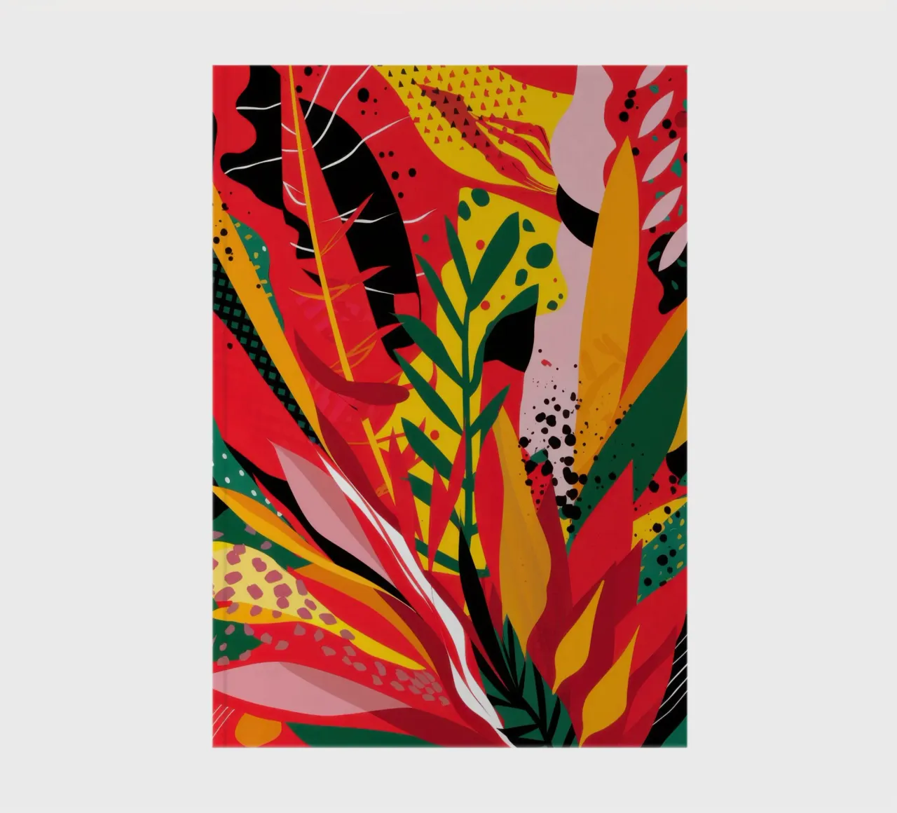 Primal Tropic Blaze notebook by Arcane Lines