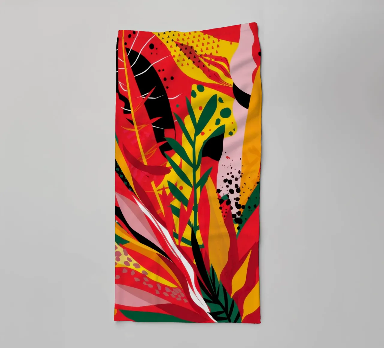 Primal Tropic Blaze asciugamano da bagno da Arcane Lines