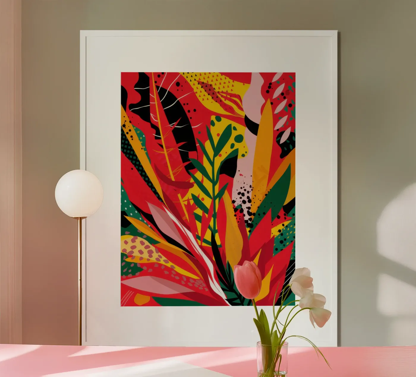 Primal Tropic Blaze poster da Arcane Lines