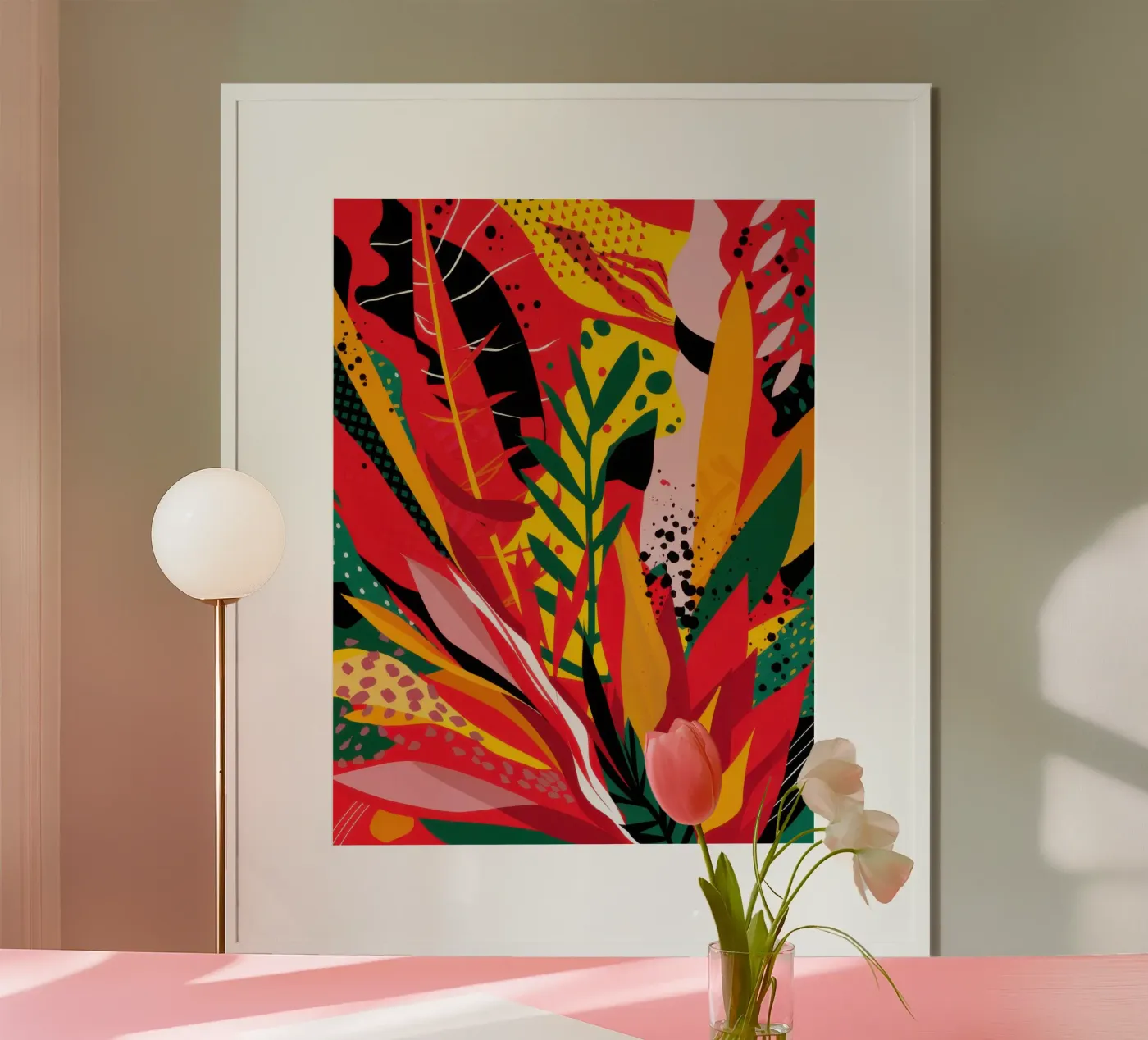 Primal Tropic Blaze poster da Arcane Lines