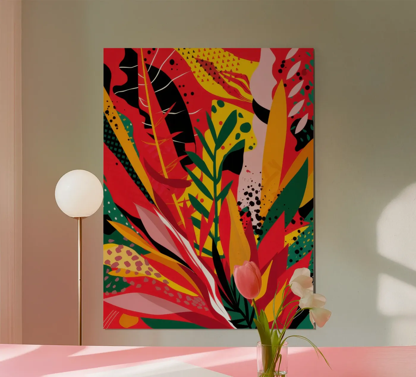 Primal Tropic Blaze poster da Arcane Lines