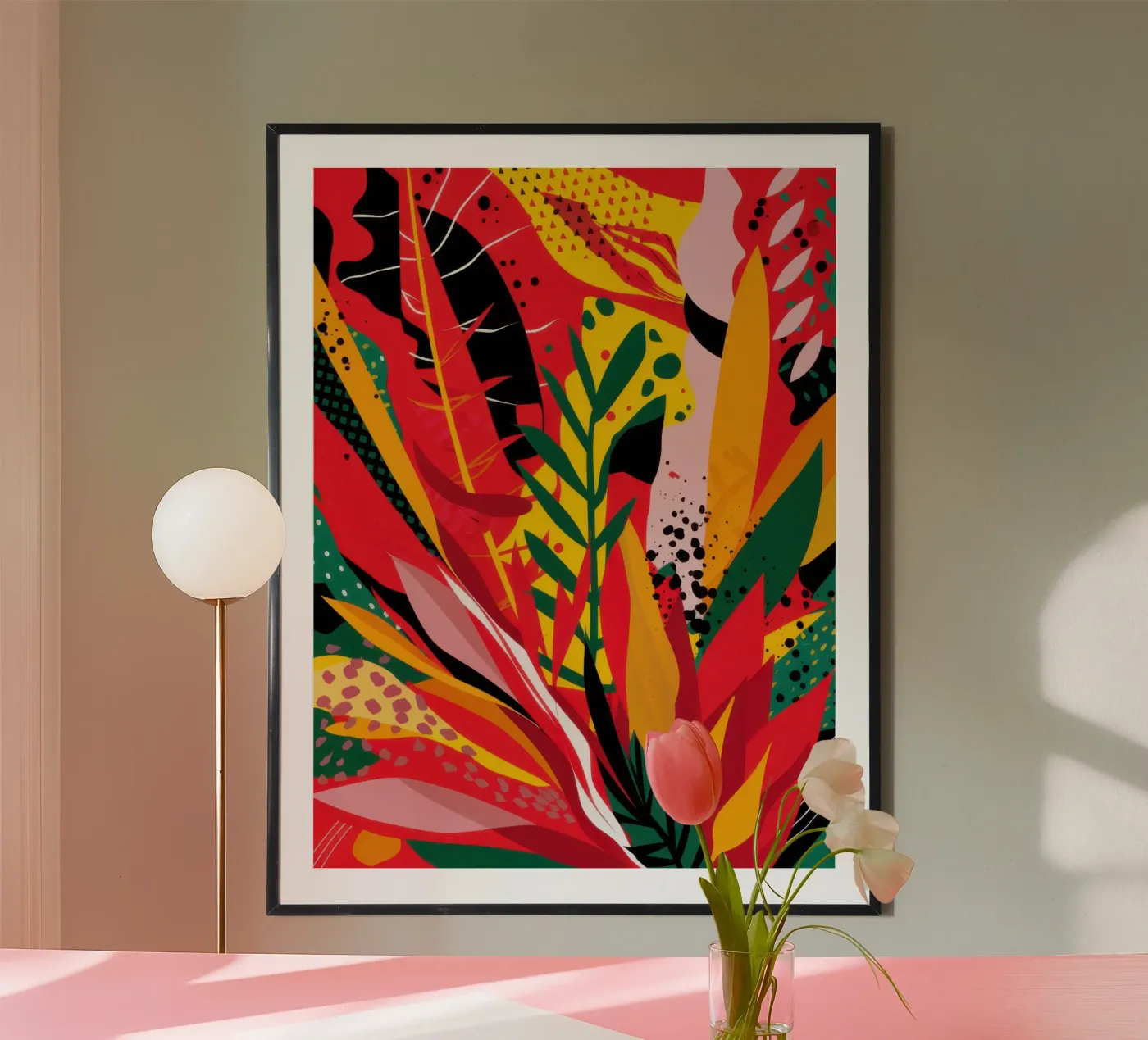 Primal Tropic Blaze poster da Arcane Lines