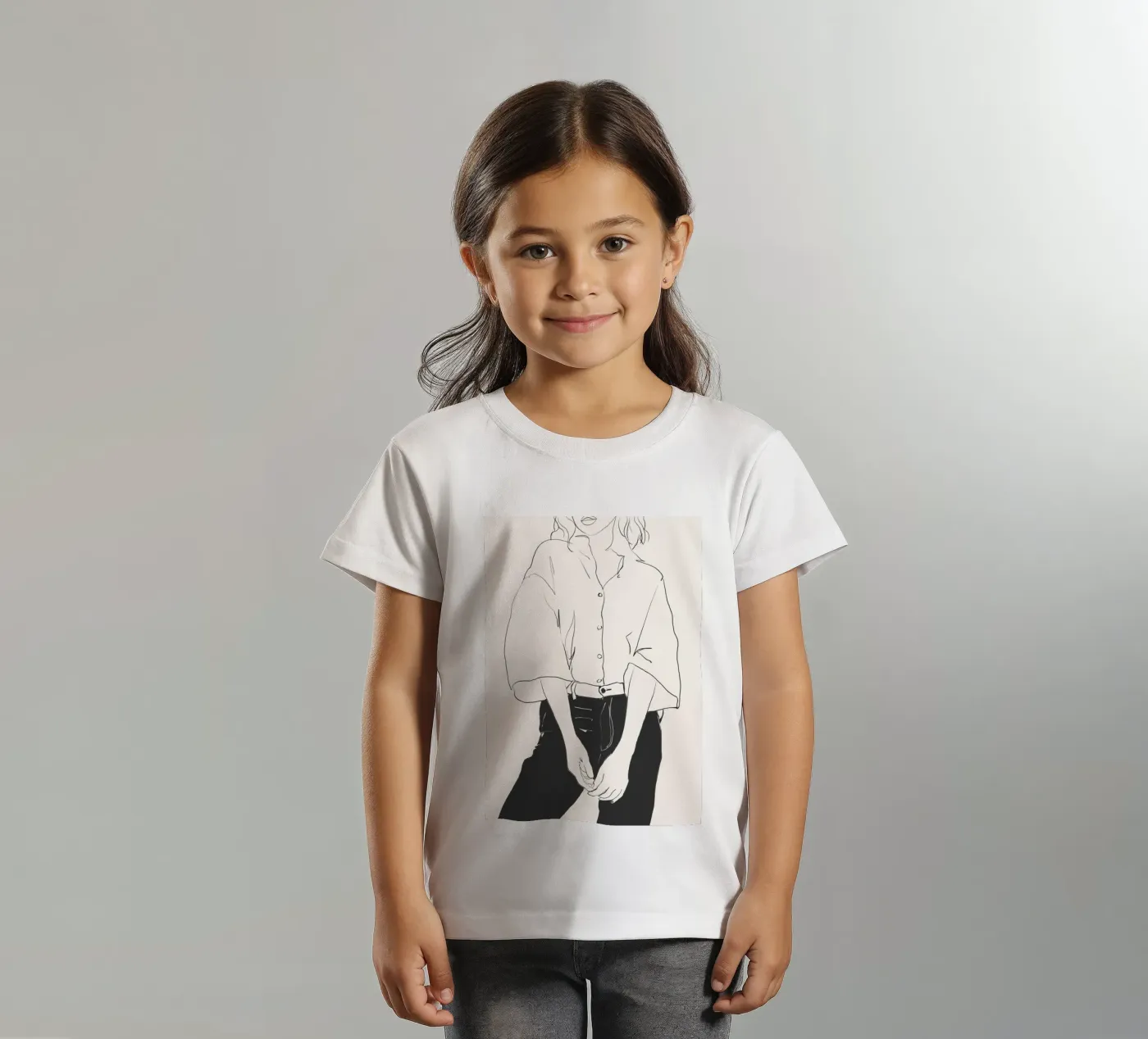 Linee classiche t-shirt bambini da LeaDArt