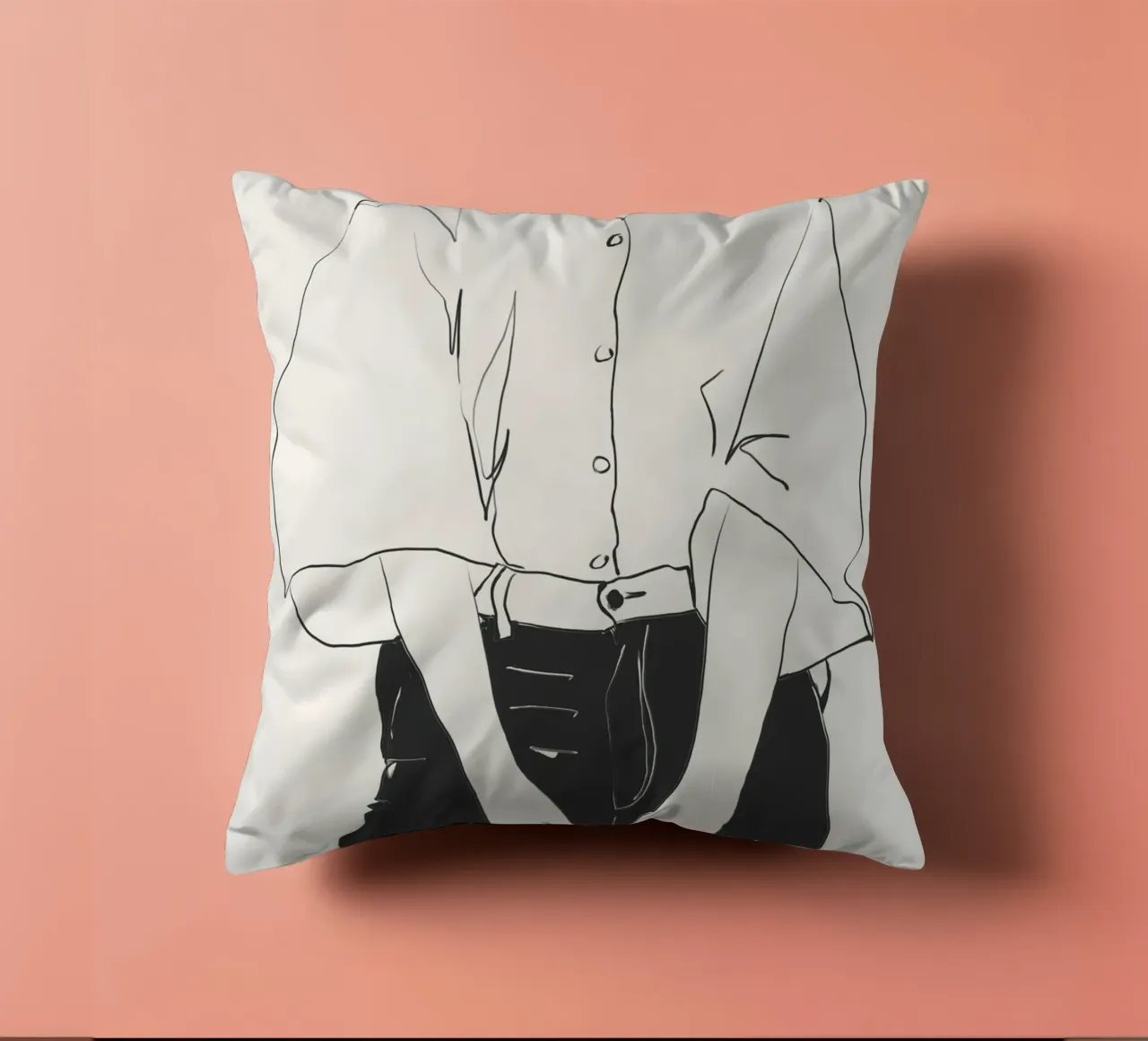 Linee classiche cuscino da LeaDArt