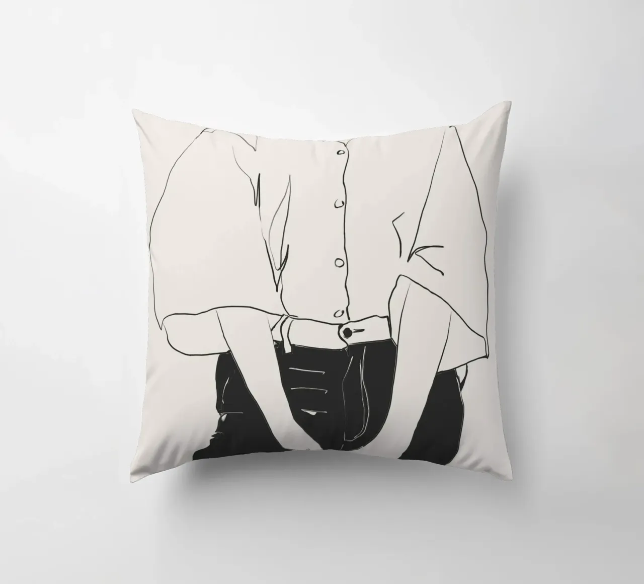 Linee classiche cuscino da LeaDArt