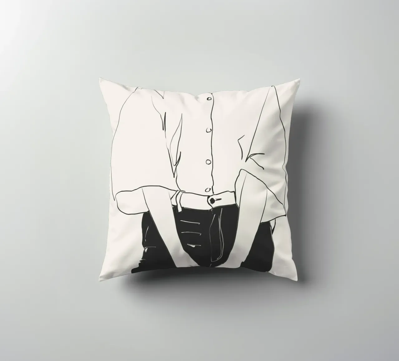Linee classiche cuscino da LeaDArt