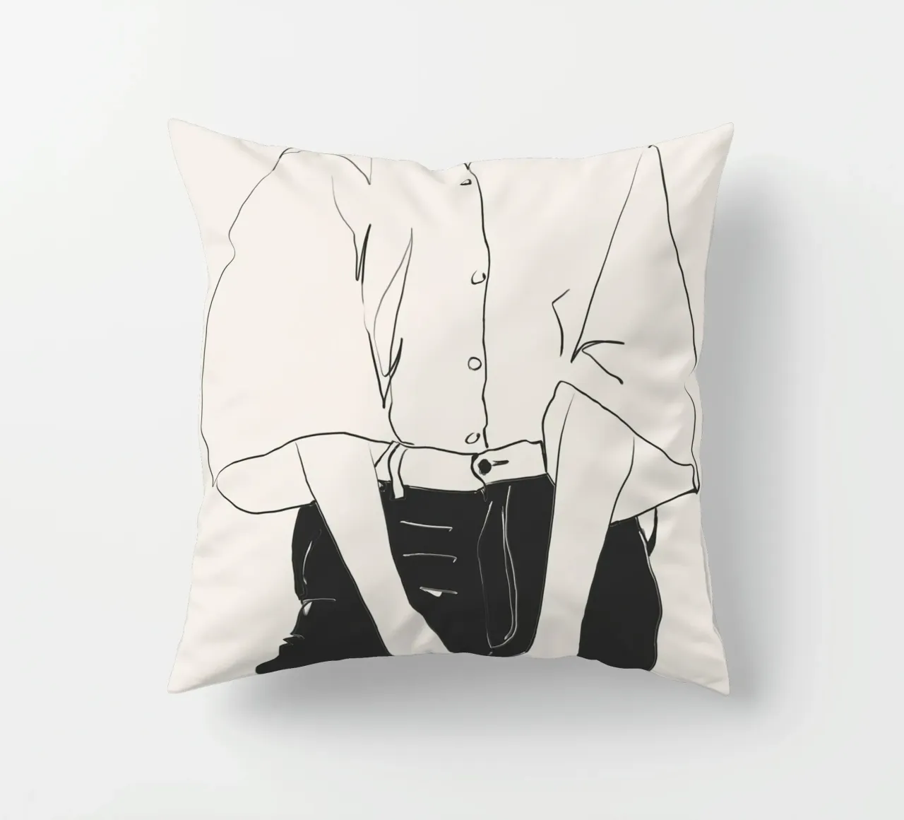 Linee classiche cuscino da LeaDArt