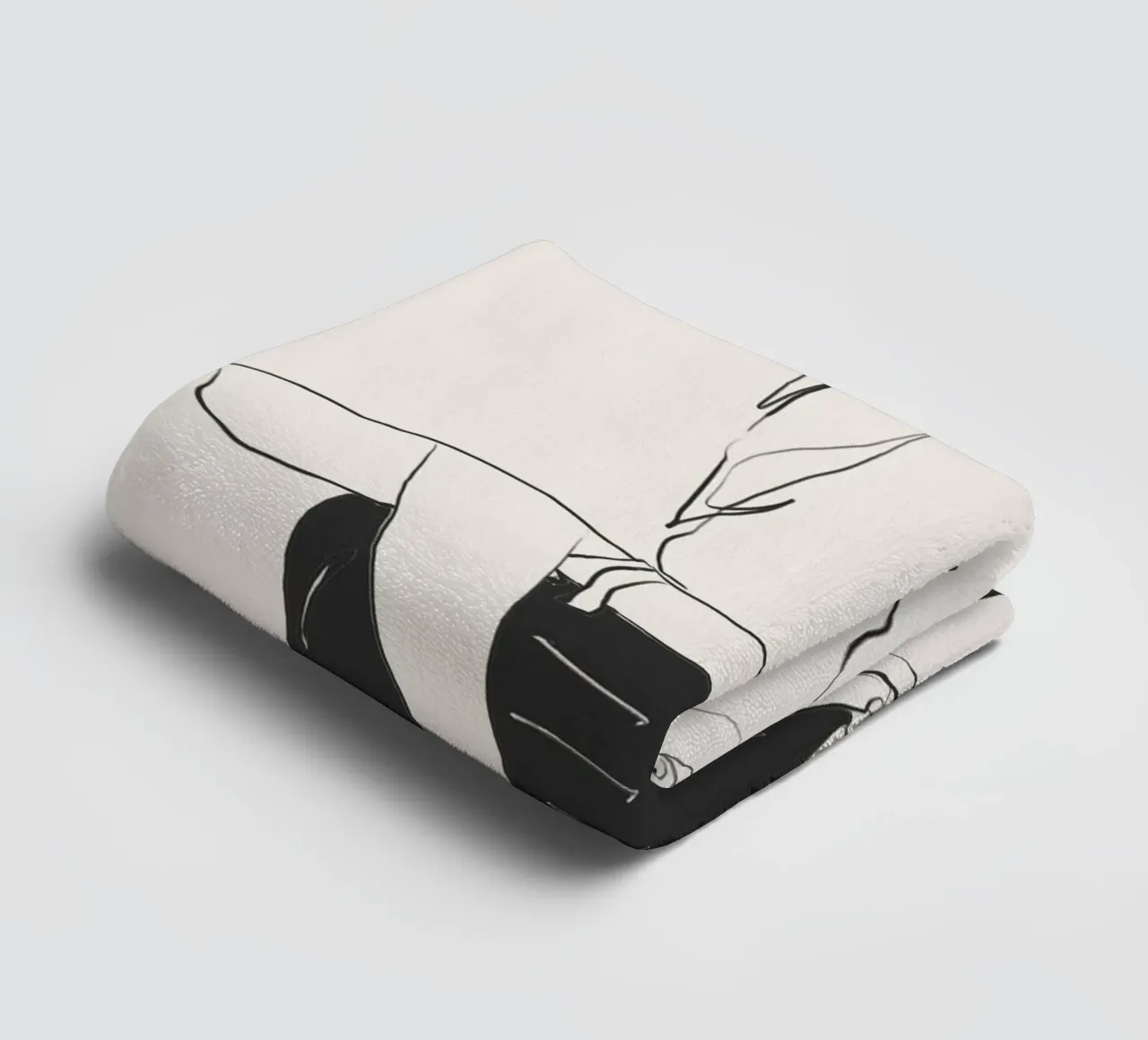 Linee classiche asciugamano da bagno da LeaDArt