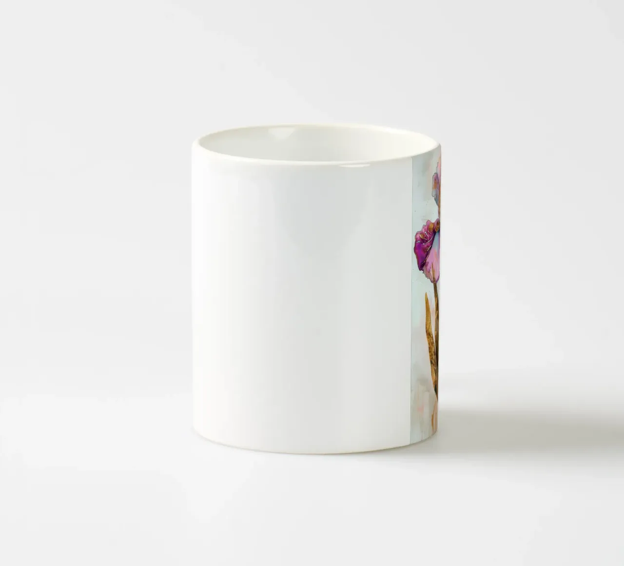 Iris d'oro tazza in ceramica da Justyna Jaszke JBJart