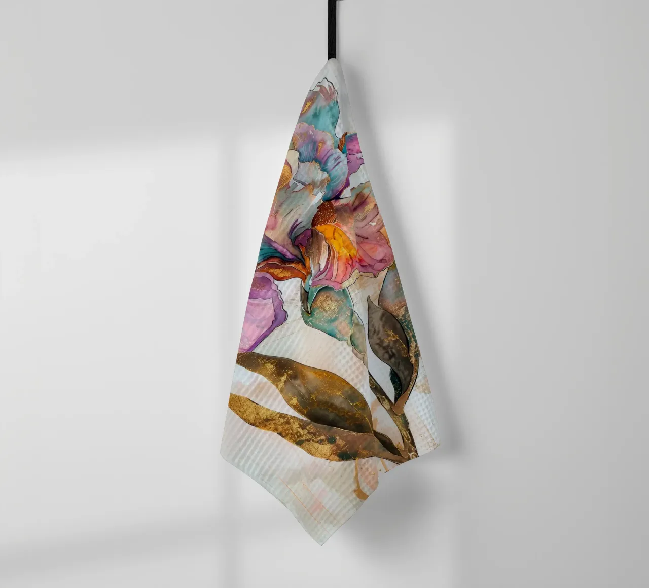 Iris d'oro canovaccio da cucina da Justyna Jaszke JBJart