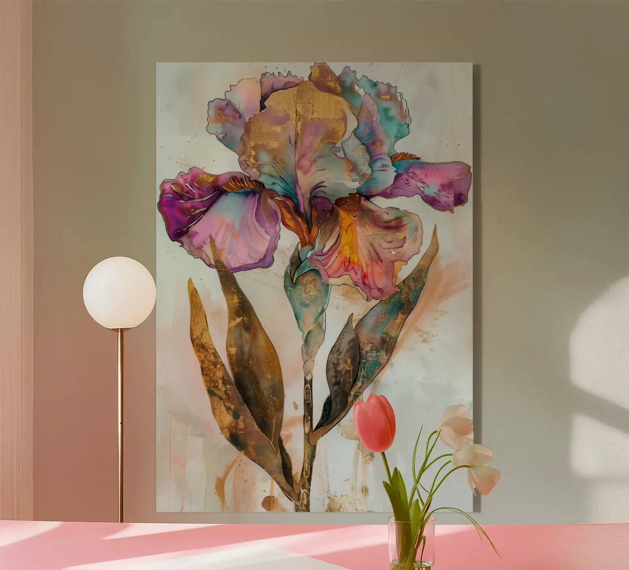 Iris d'oro plexiglass da Justyna Jaszke JBJart