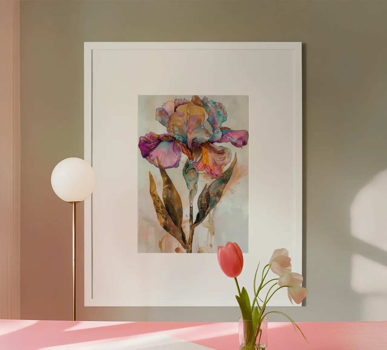 Iris d'oro poster da Justyna Jaszke JBJart