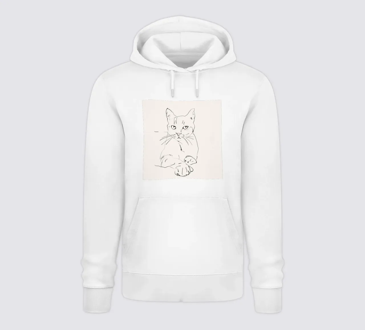 Linea Cat felpa con cappuccio da LeaDArt