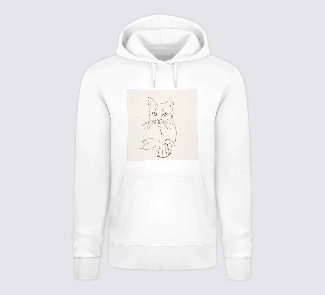 Linea Cat felpa con cappuccio da LeaDArt
