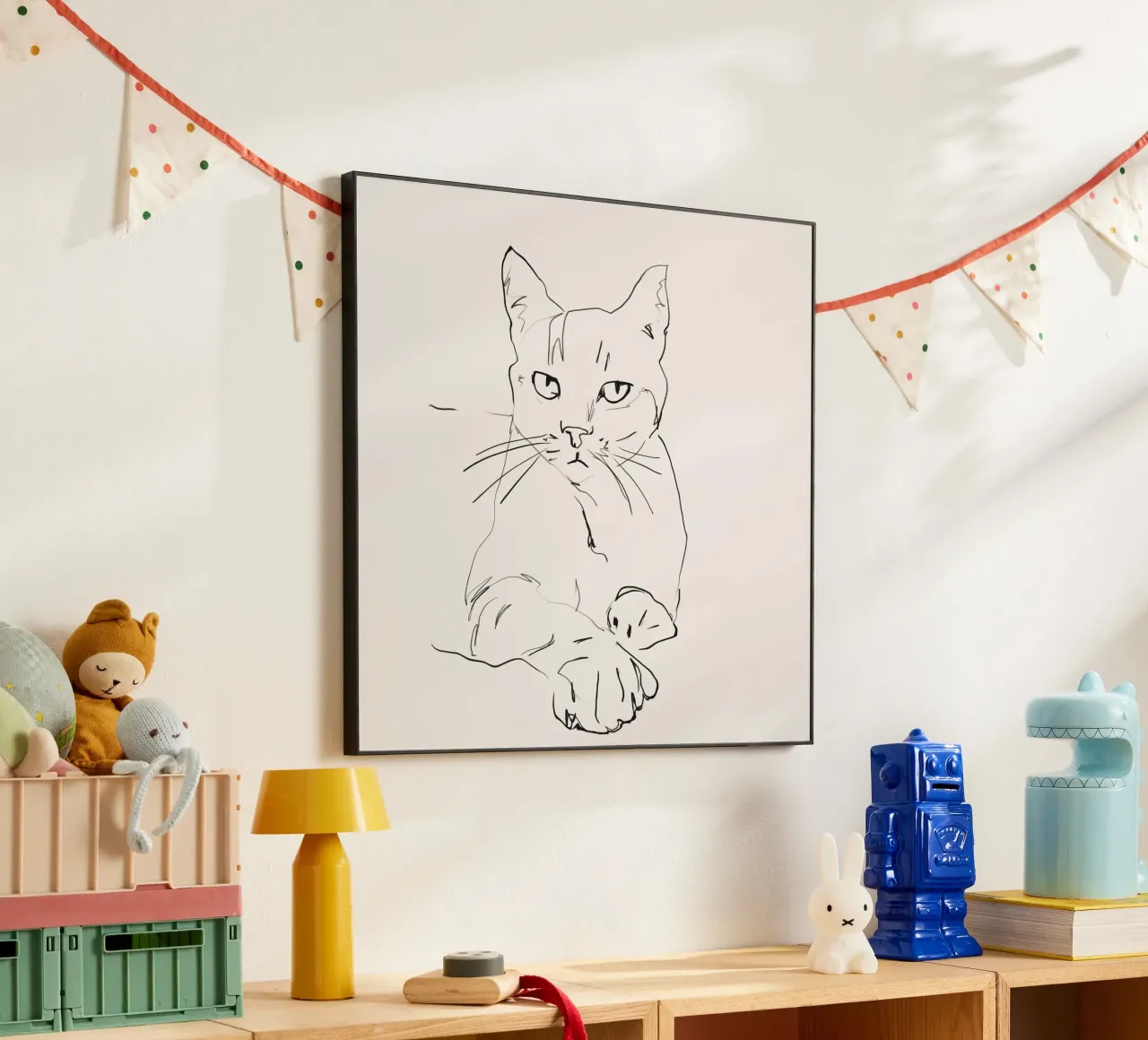 Linea Cat alluminio dibond da LeaDArt