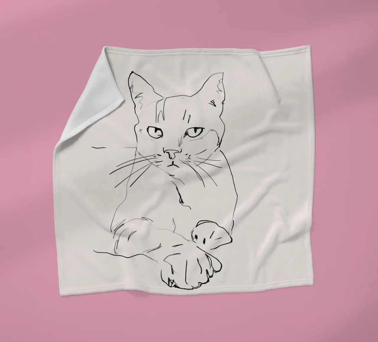 Linea Cat coperta in pile da LeaDArt