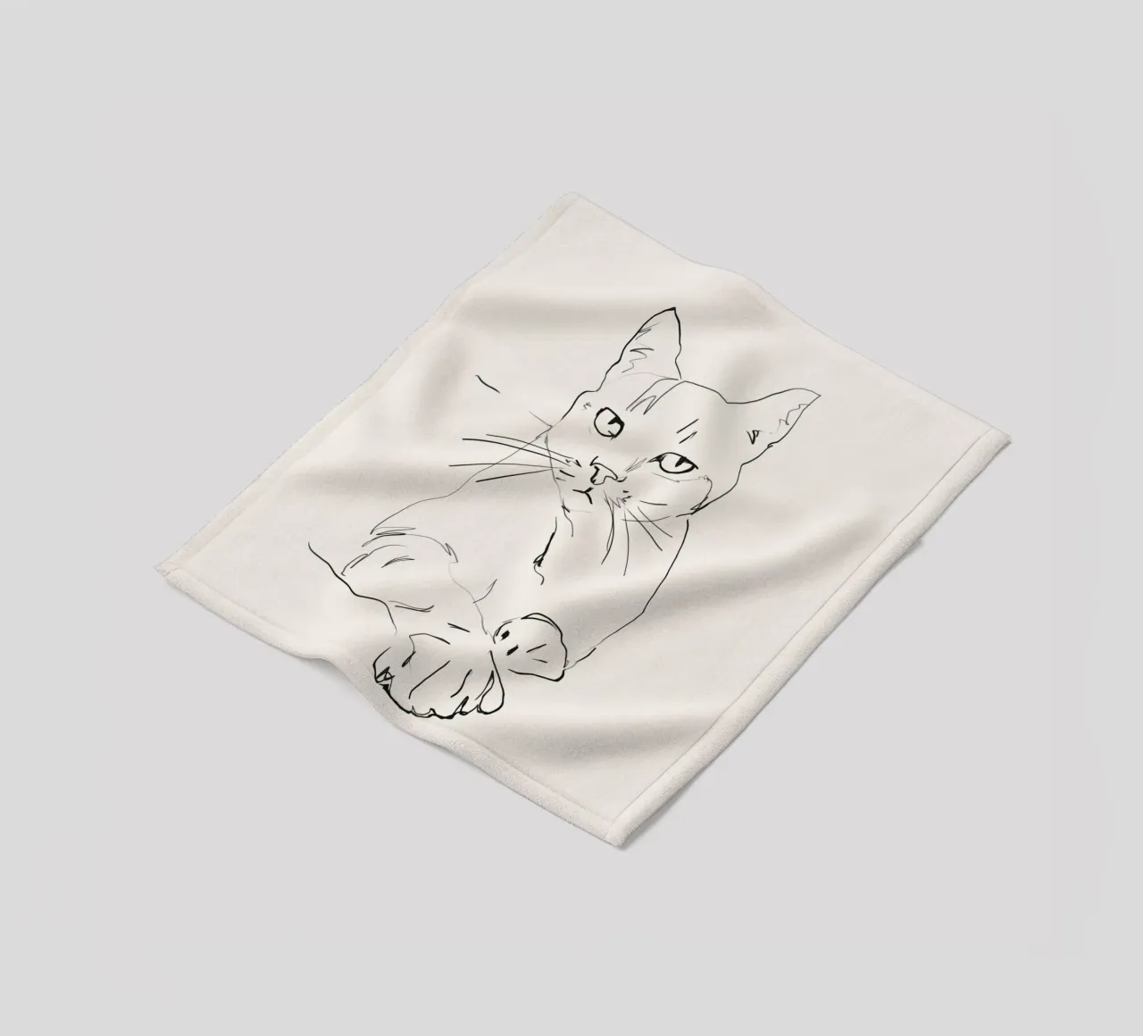 Linea Cat coperta in pile da LeaDArt