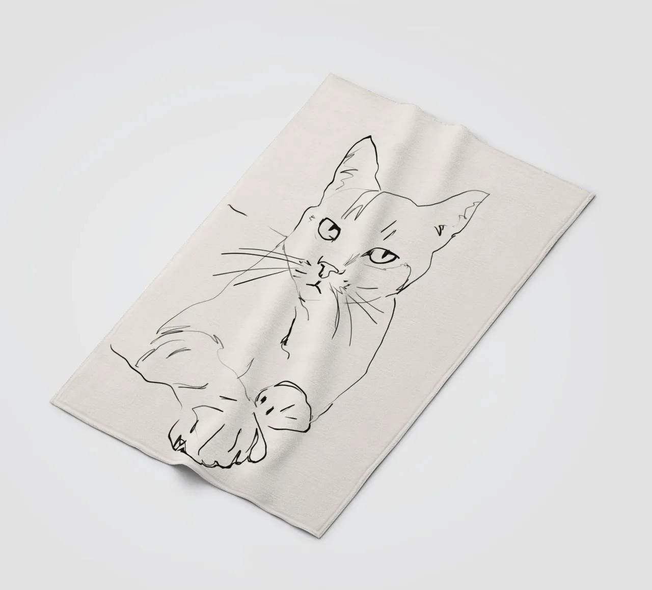 Linea Cat coperta in pile da LeaDArt