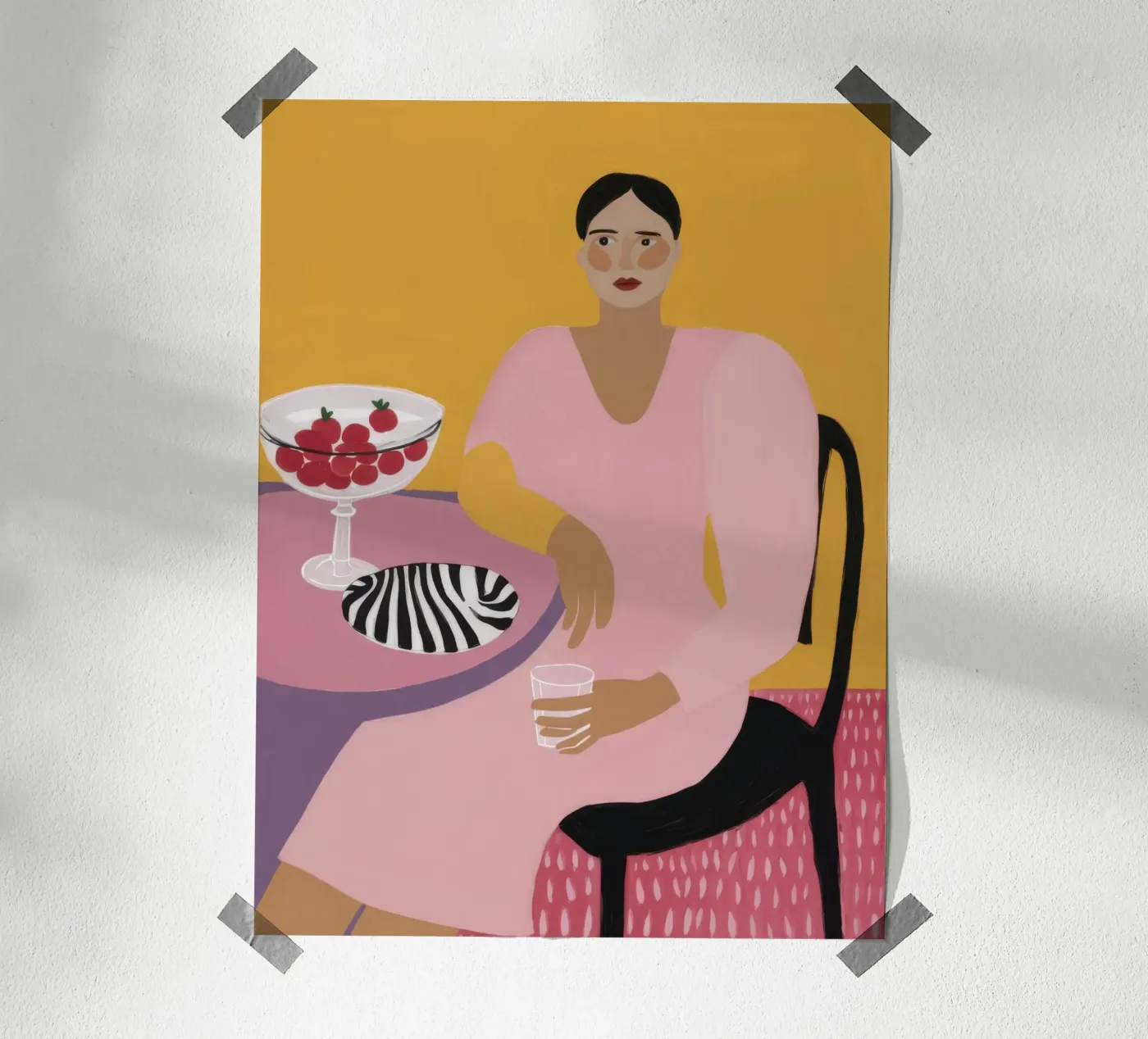 Appuntamento con la ciliegia pastello poster da Hollow Years