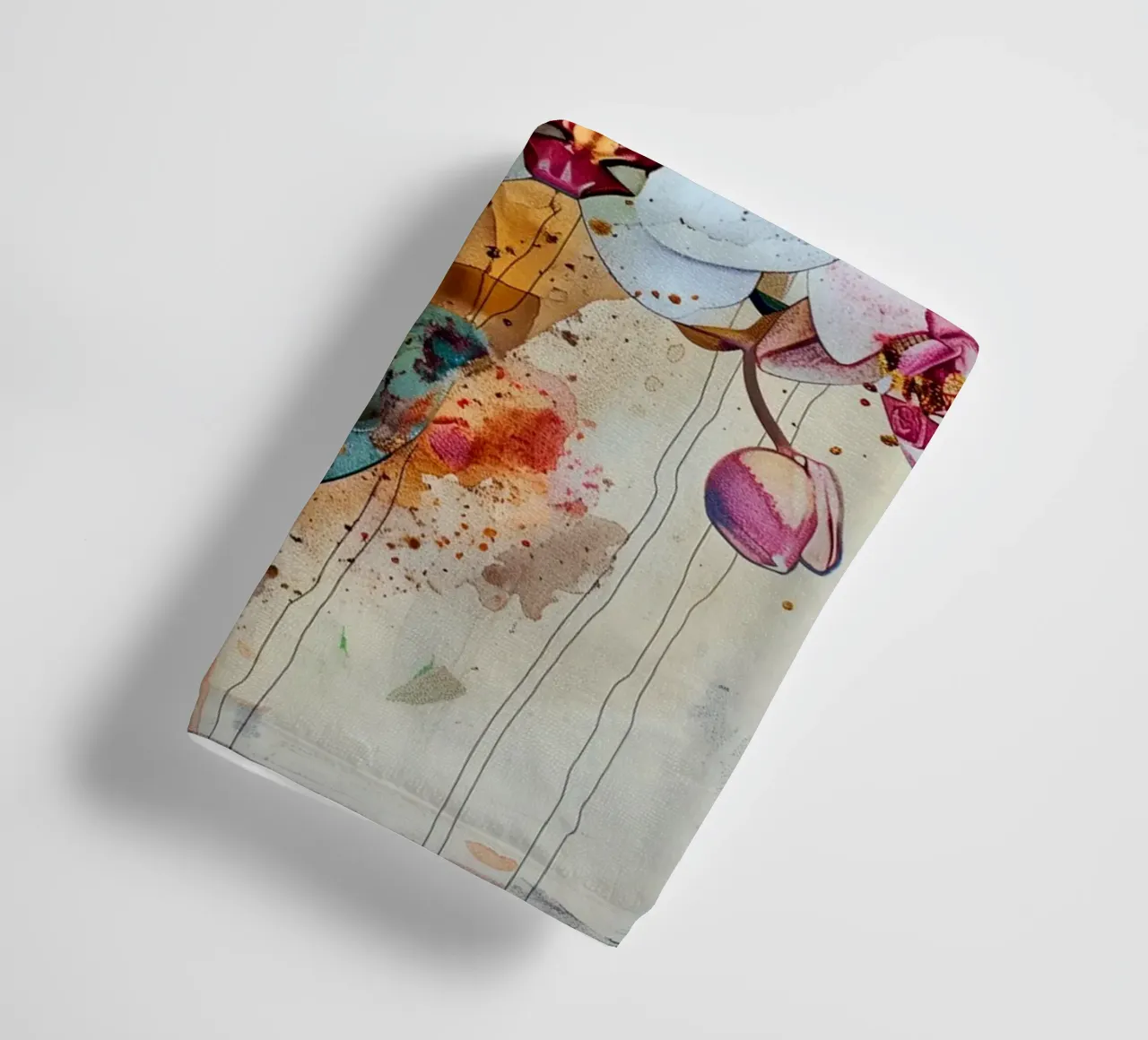 Orchidea d'oro asciugamano da bagno da Justyna Jaszke JBJart