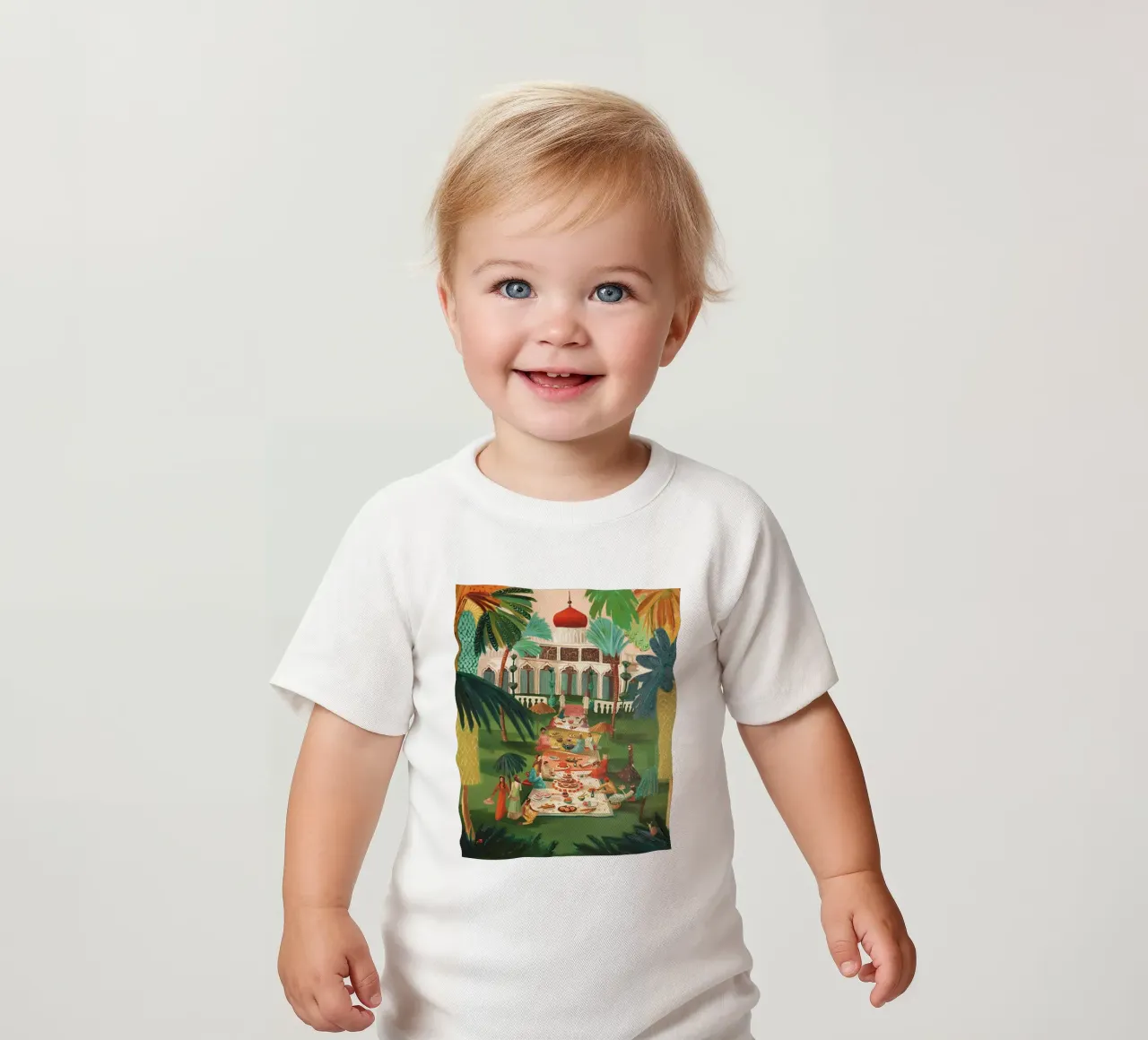 A sud di Darjeeling maglietta neonato da callum shop