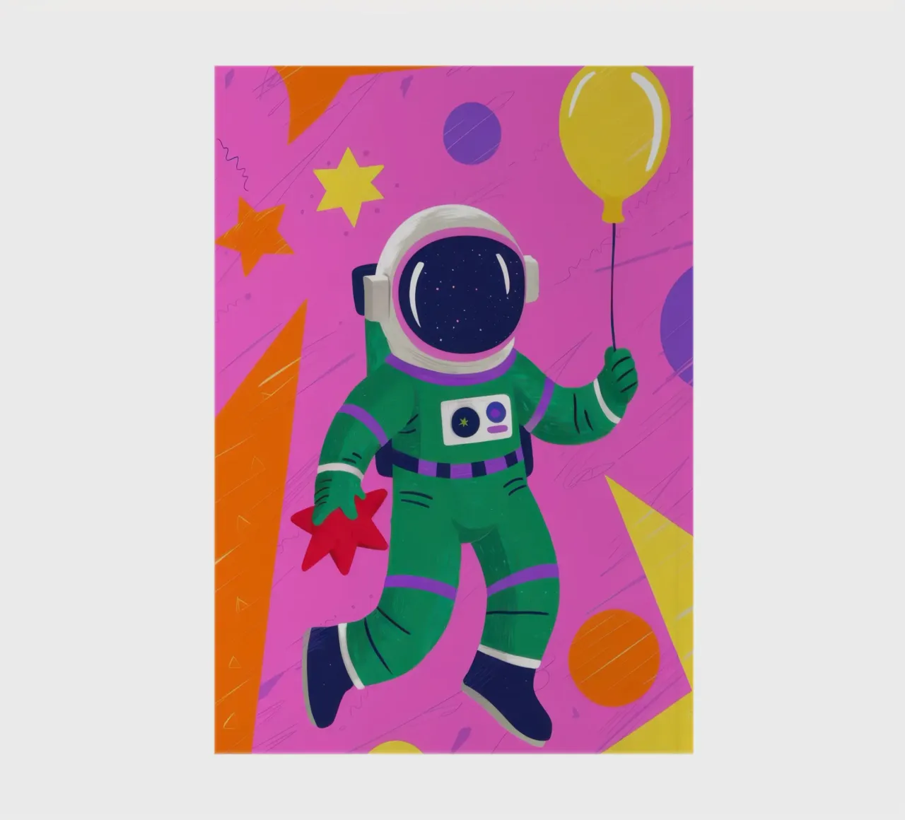 Cosmic Astronaut Play notebook by Lune Dreams