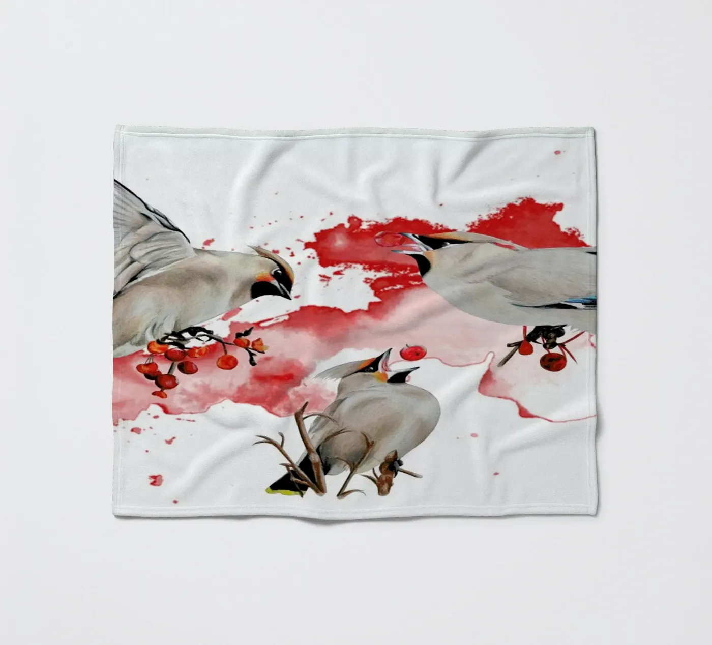 Feeding Time Fleecedecke von Libby Watkins