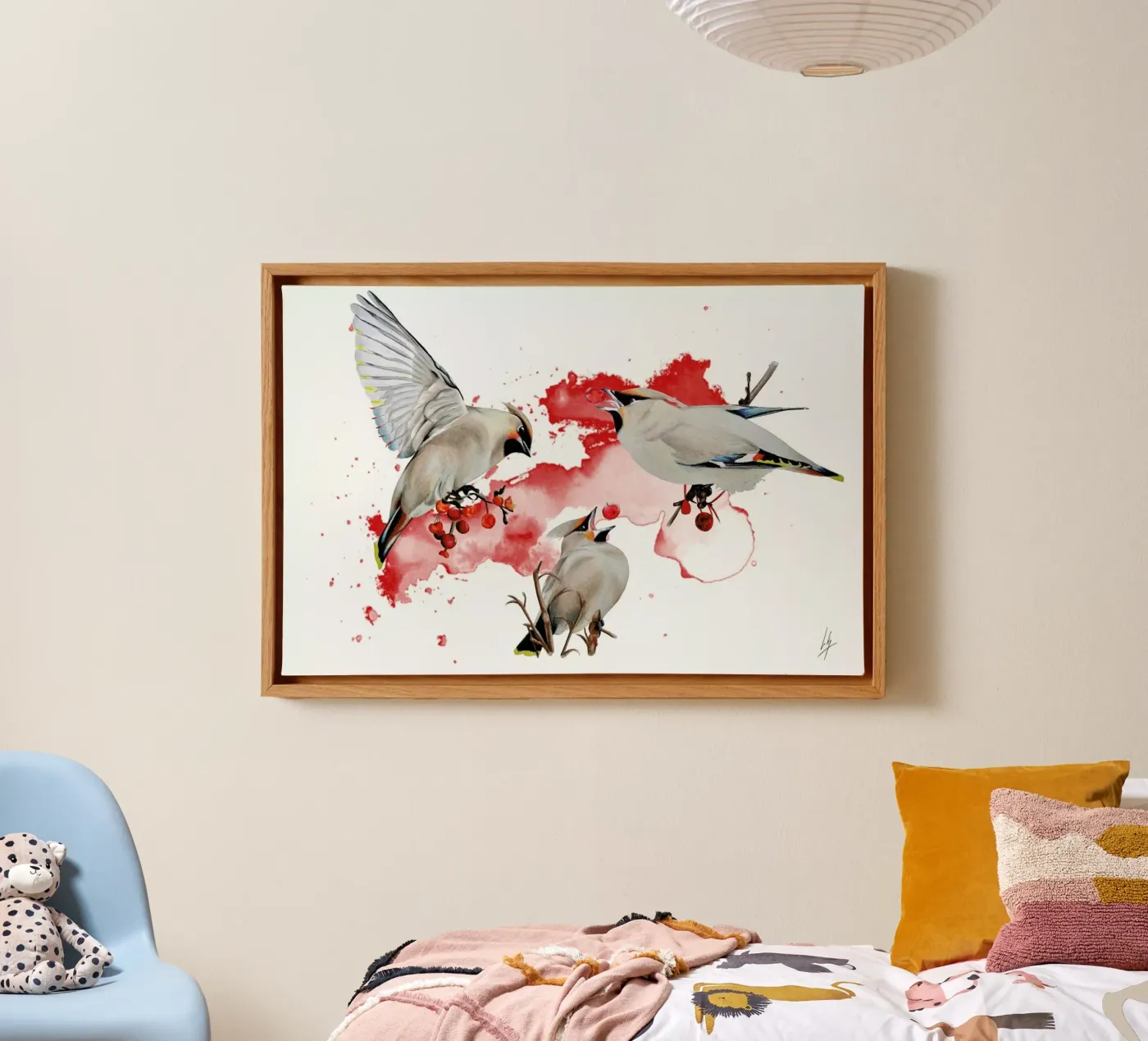 Feeding Time tela da Libby Watkins