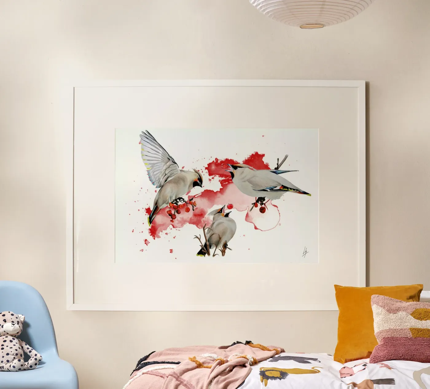 Feeding Time poster da Libby Watkins