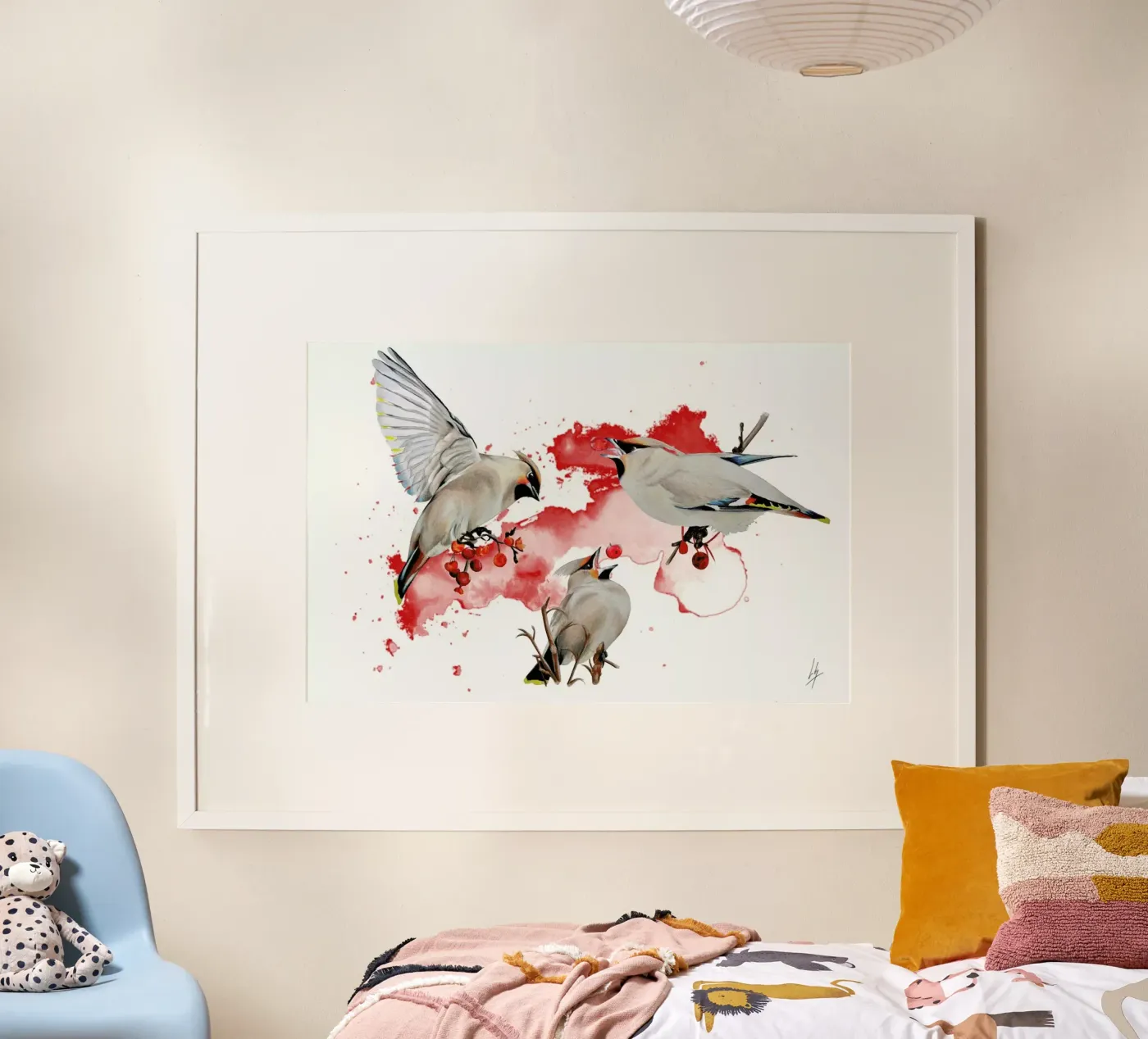 Feeding Time poster da Libby Watkins
