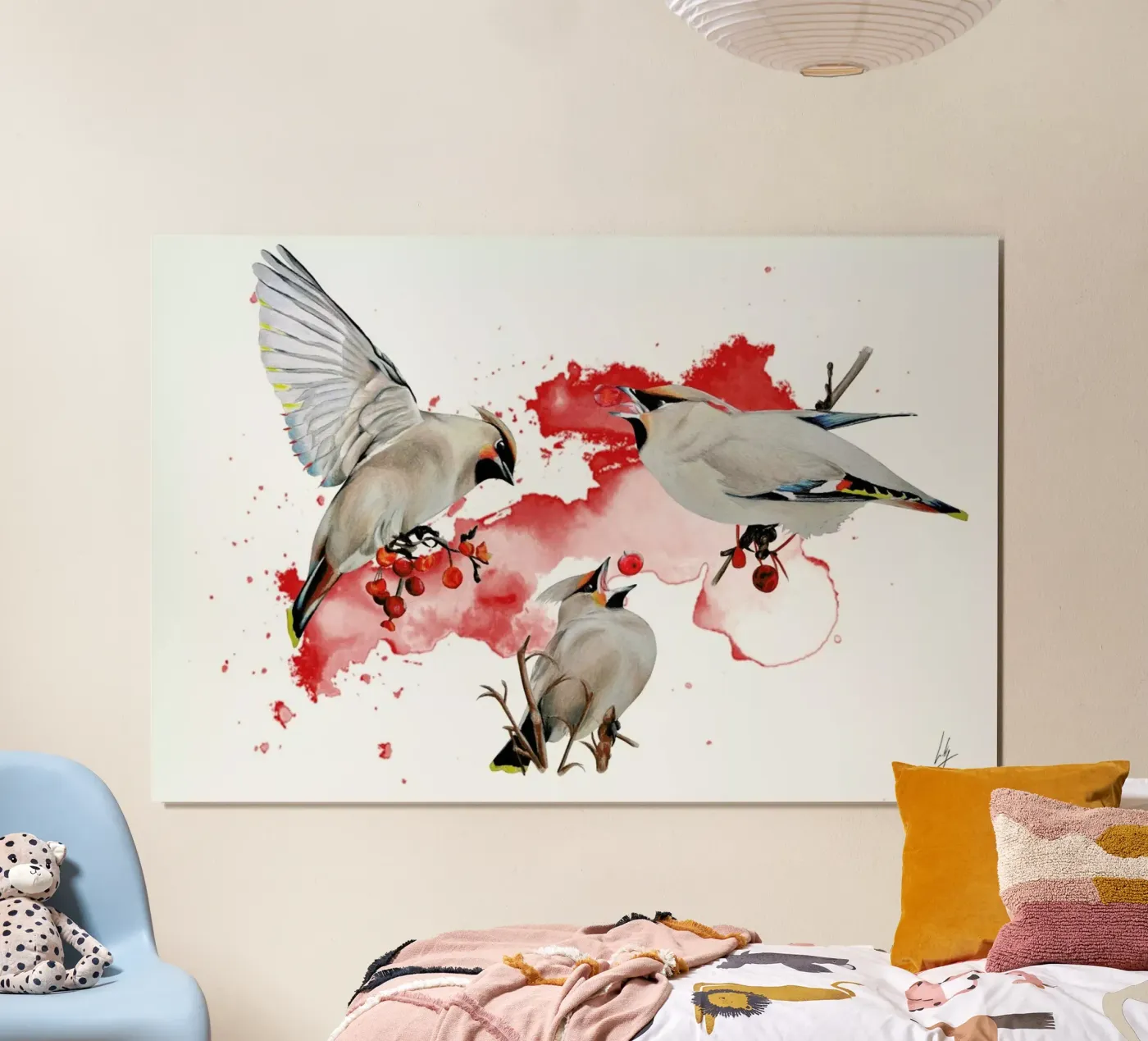 Feeding Time poster da Libby Watkins