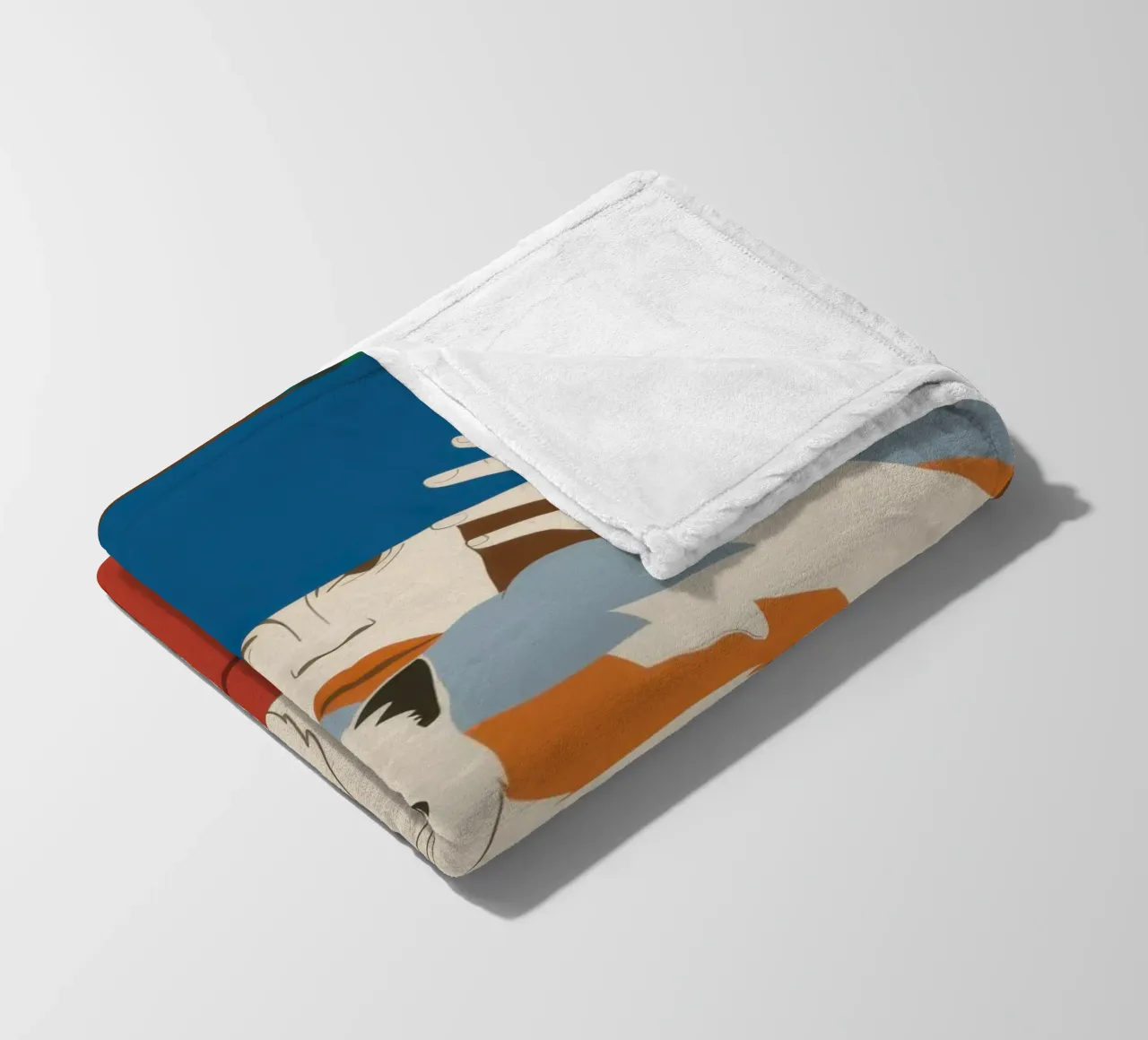 Leggere con un gatto coperta in pile da Lune Dreams