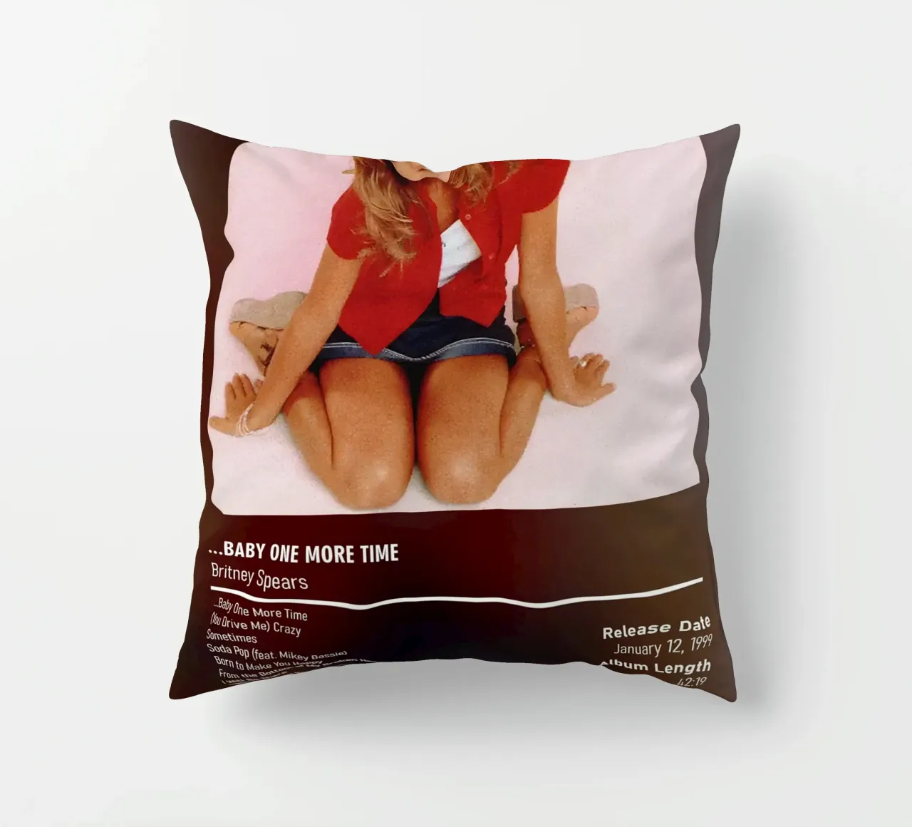 ...Baby One More Time By Britney Spears cuscino da DGUnder