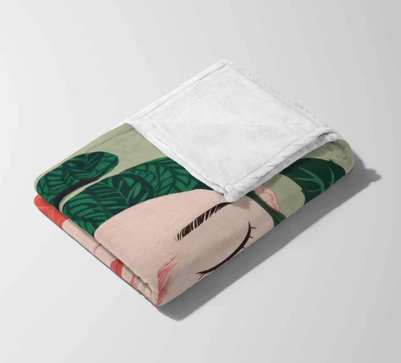Cura di sé floreale coperta in pile da Lune Dreams