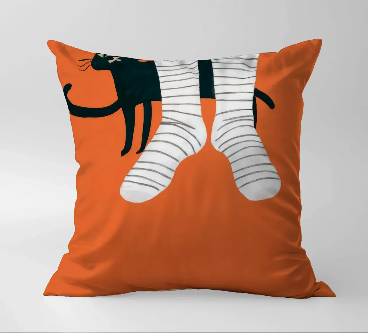 Buffonate di calzini felini cuscino da Lune Dreams